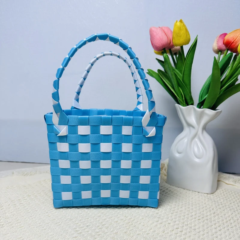 Geflochtene Jutetasche Skanto