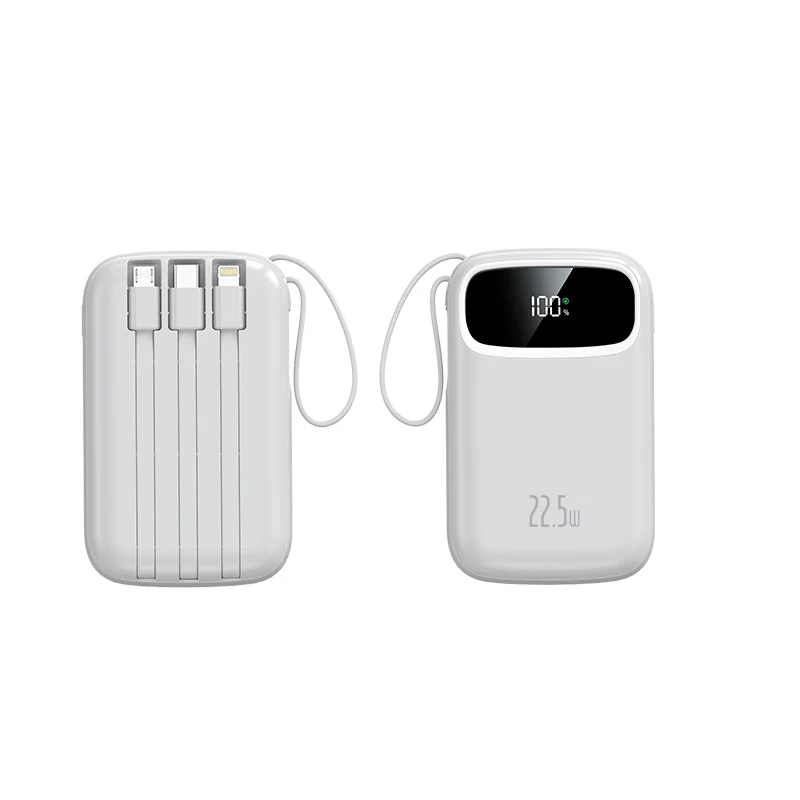 Tragbare Powerbank mit LED-Anzeige Skanto