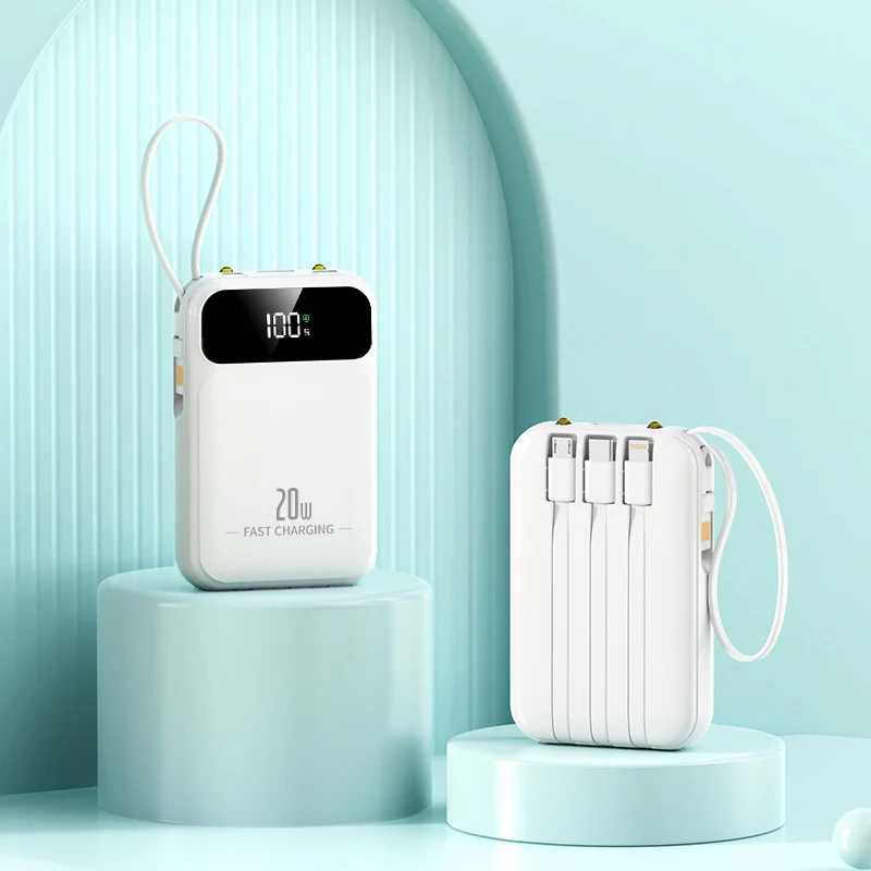 Portable Powerbank mit Schnellladefunktion Skanto