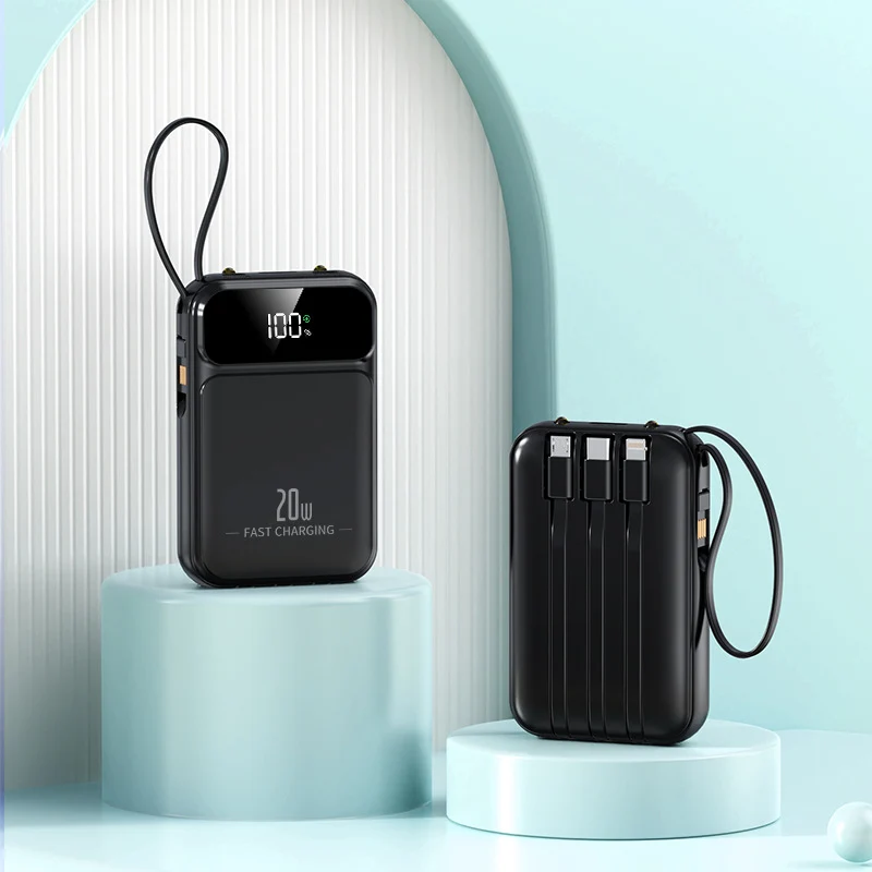 Portable Powerbank mit Schnellladefunktion Skanto
