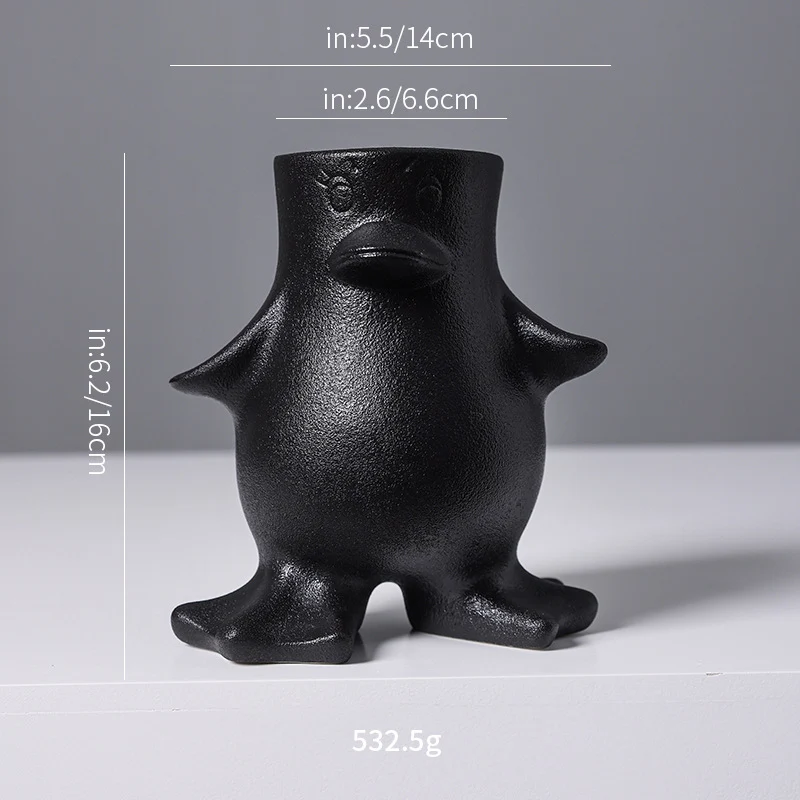 Skurriger dekorativer Vogelblumentopf Brehn