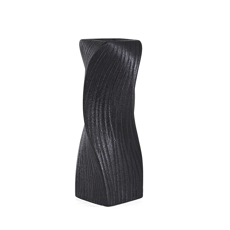 Moderne abstrakte skulpturale Vase Brehn