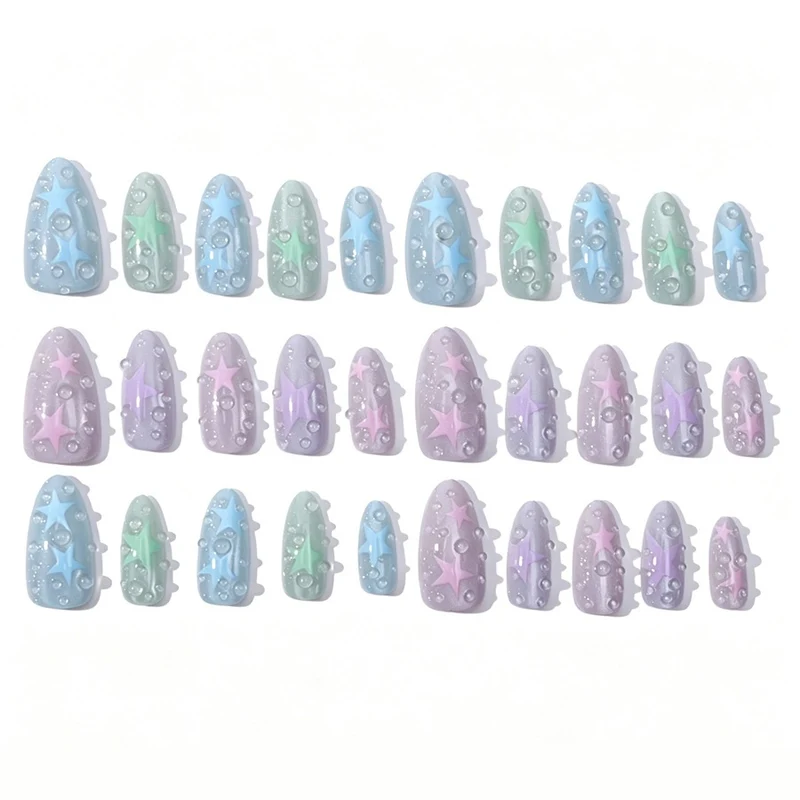 Kreatives Kunstnagelset Brehn
