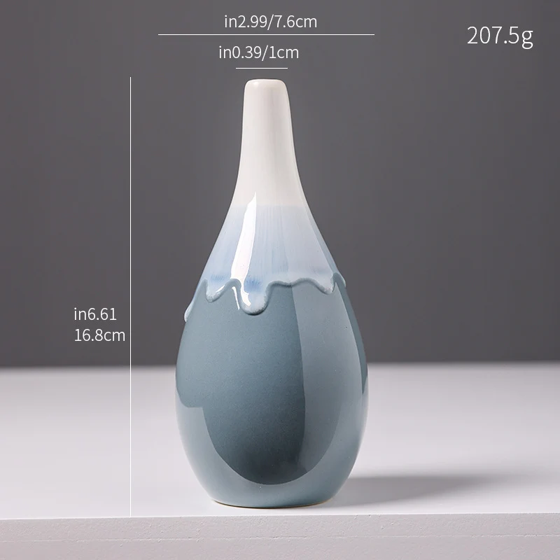 Künstlerische gesprenkelte Keramikvase Brehn