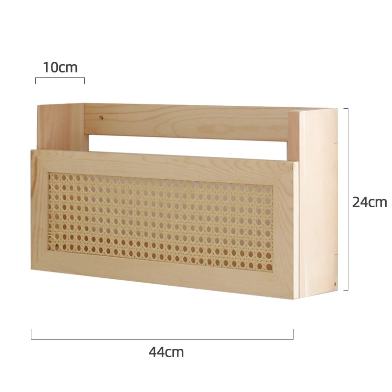 Dekorativer Holz-Wandregal Karnz