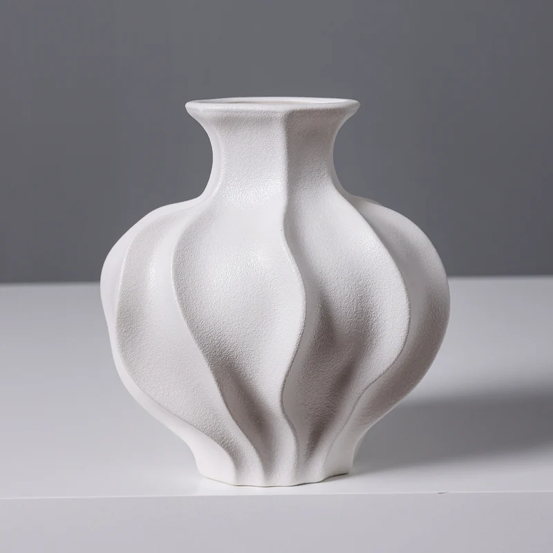 Künstlerische Keramikvase Brehn