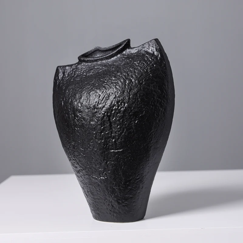 Abstrakte dekorative Keramikvase Brehn