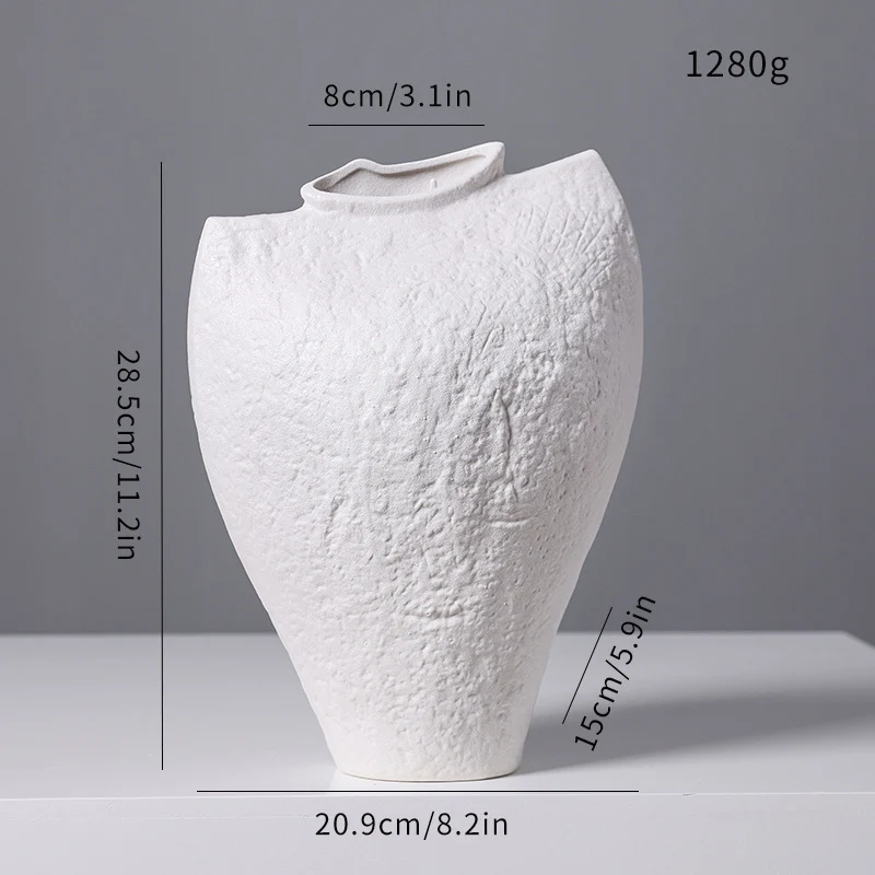 Abstrakte dekorative Keramikvase Brehn