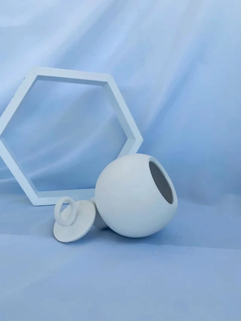 Moderne Skulpturale Dekorative Lampe Brehn