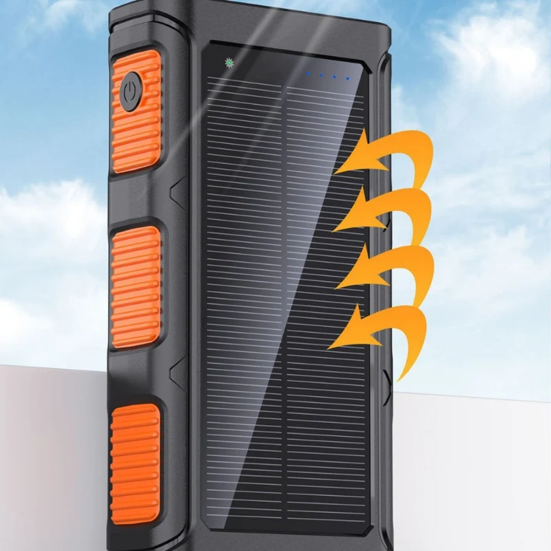 Powerbank mit Solarladefunktion Skanto