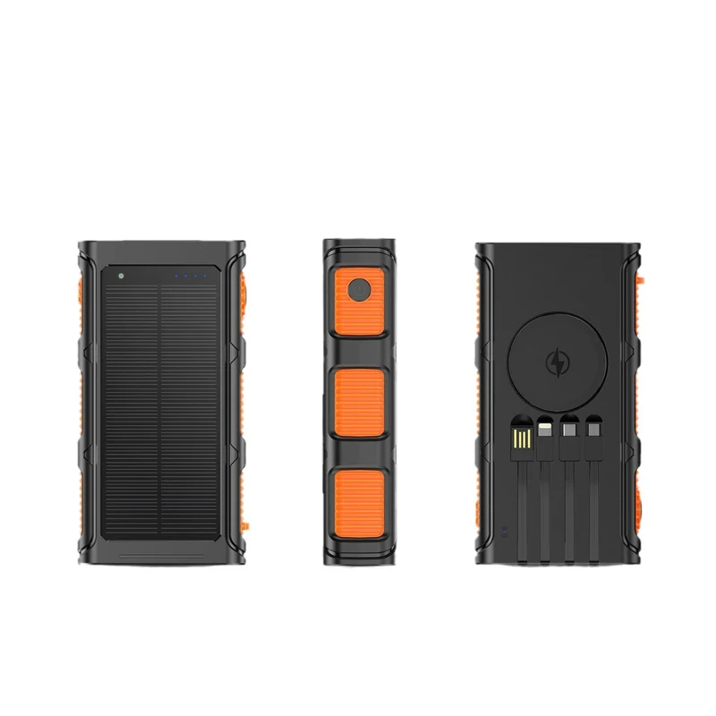 Powerbank mit Solarladefunktion Skanto