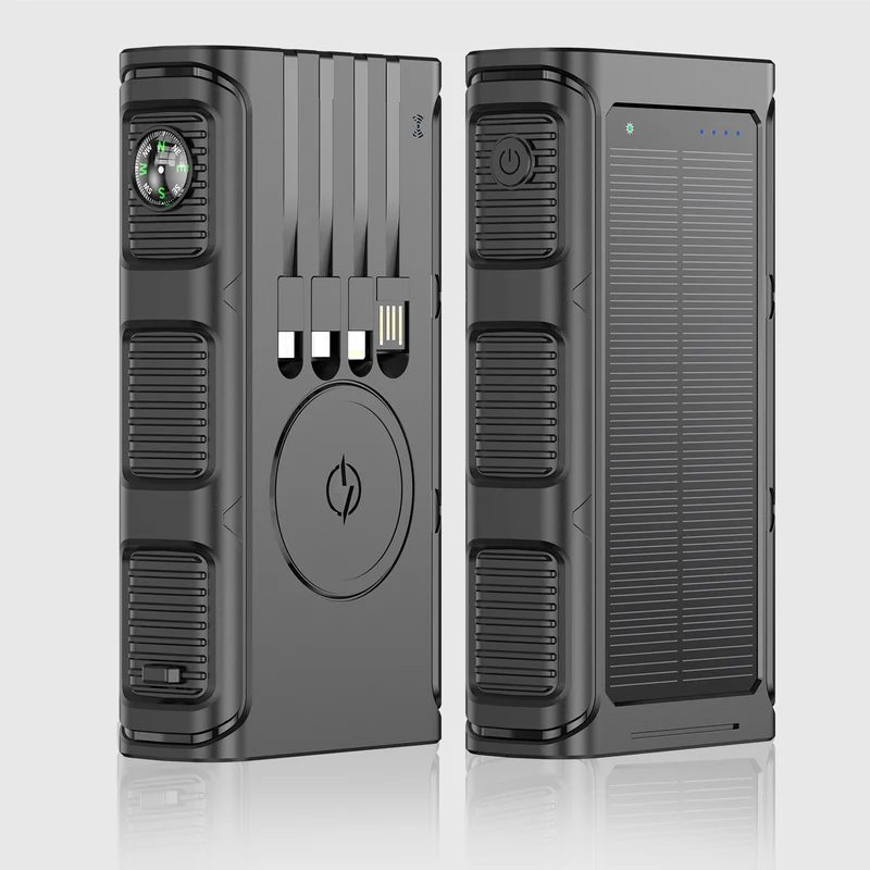 Powerbank mit Solarladefunktion Skanto
