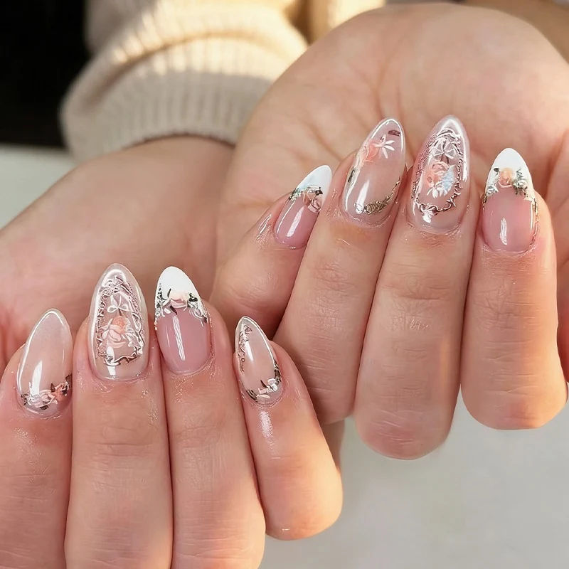 Glamouröse Kunstnagel-Kreation Brehn