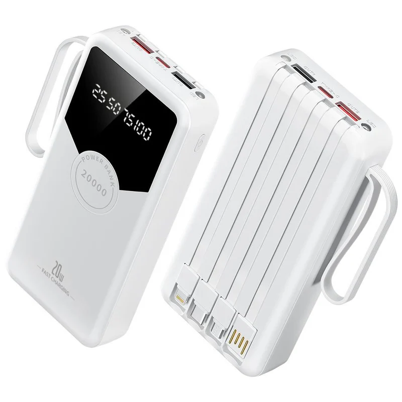Powerbank mit Schnellladung und LED-Anzeige Skanto