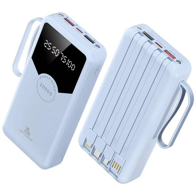 Powerbank mit Schnellladung und LED-Anzeige Skanto