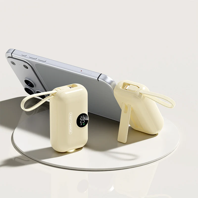 Powerbank mit digitaler Akkustandsanzeige Skanto