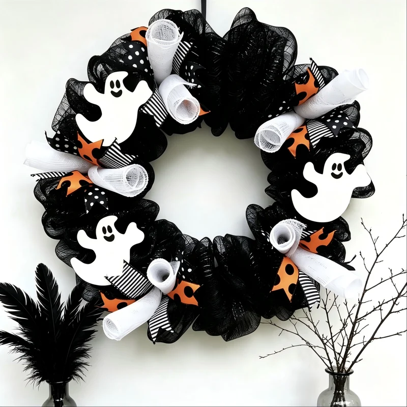 Halloween-Themen Dekorationskranz