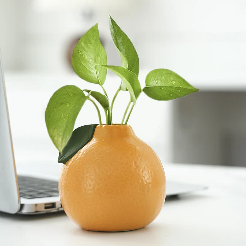 Verspielte Keramische Obst-förmige Vase Brehn