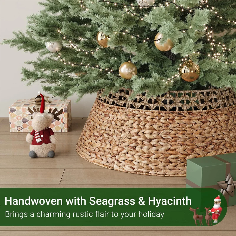 Handgewebter Dekorativer Weihnachtsbaumrock Karnz