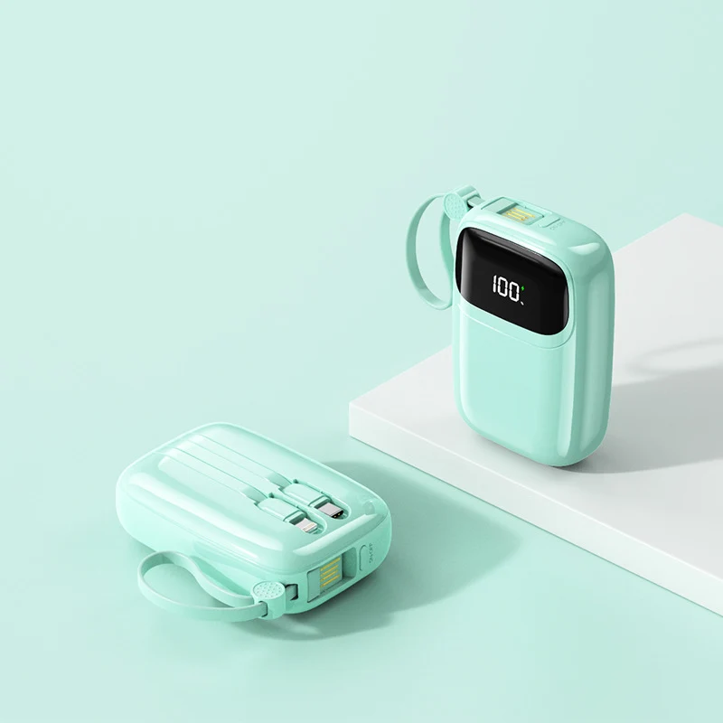 Tragbare Powerbank mit LED-Anzeige Skanto