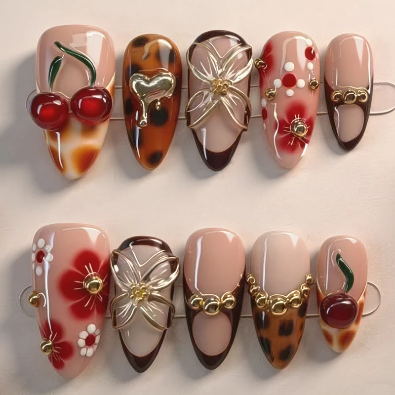 Exklusive Kunstnagel-Kollektion mit floralen Designs Brehn
