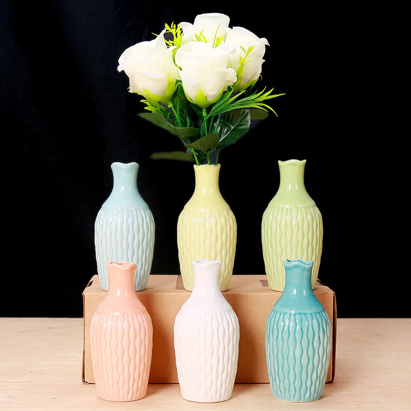 Texturierte Keramik-Blumenvase Brehn 1790310283