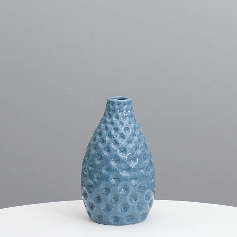 Texturierte Keramische Dekorative Vase Brehn