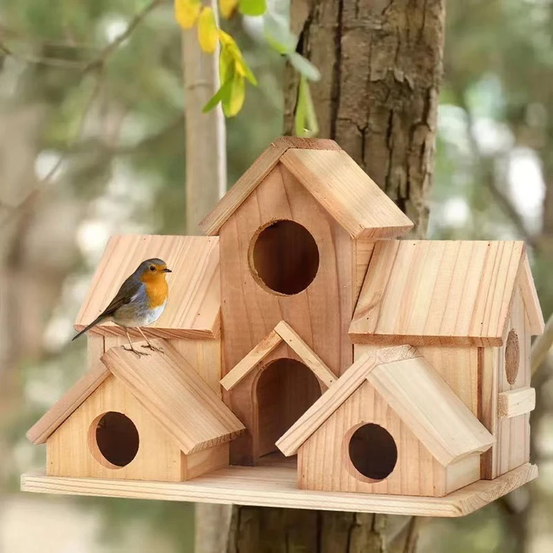 Dekoratives Vogelhaus