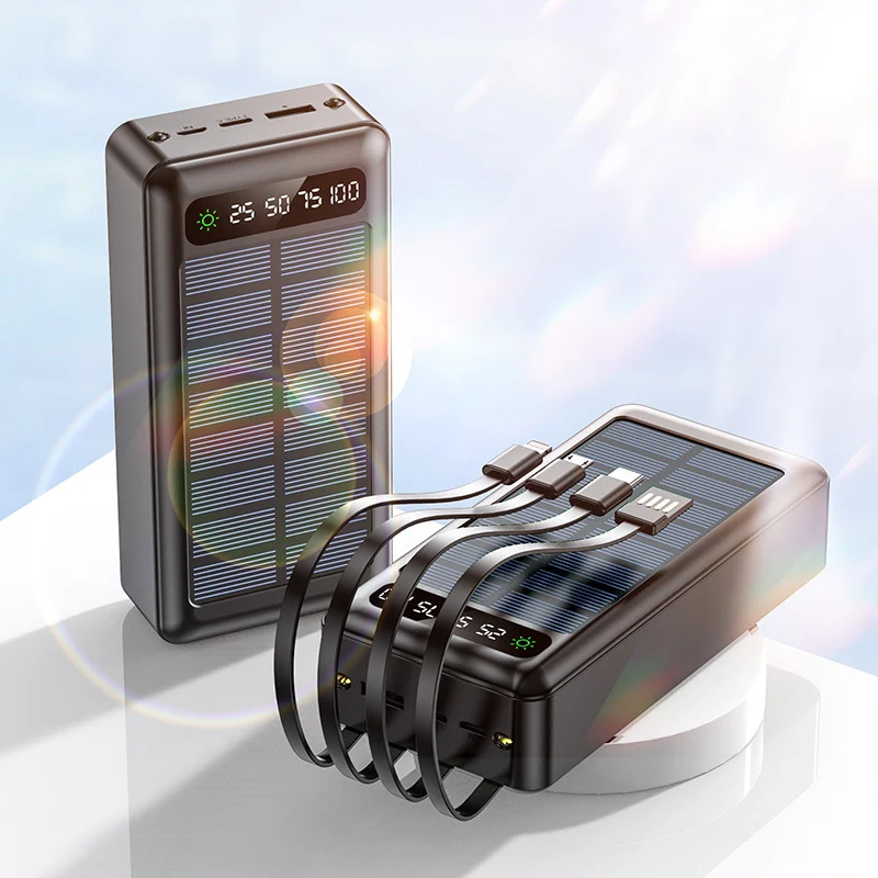 Solar-Powerbank mit mehreren Schnellladefunktionen Skanto