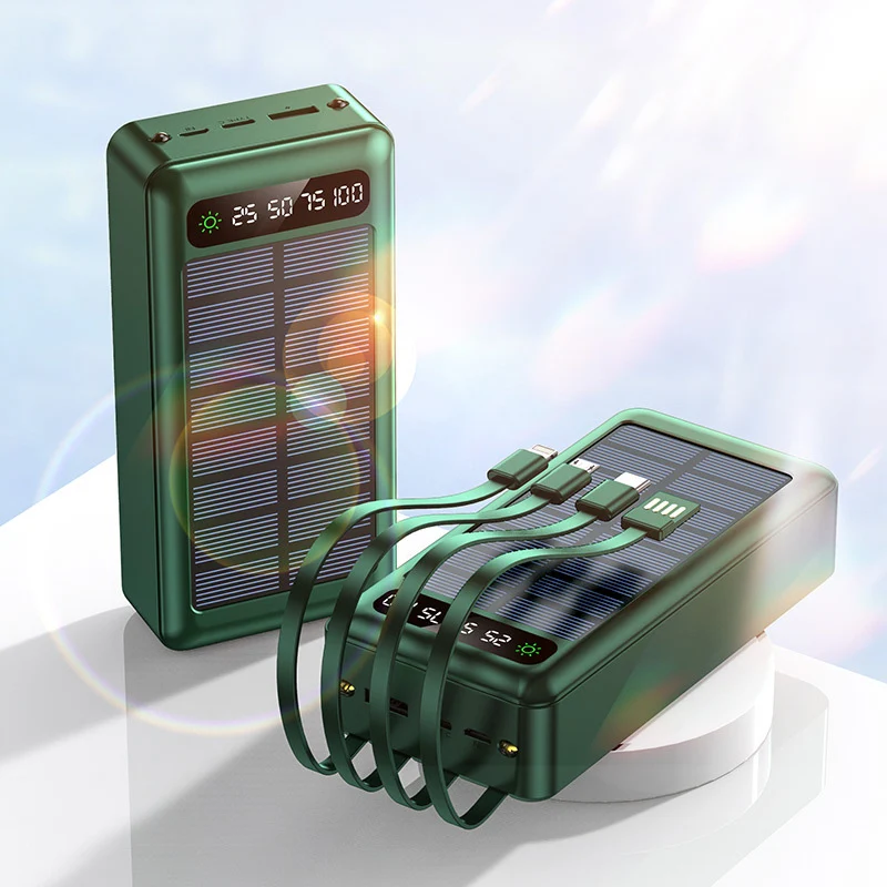 Solar-Powerbank mit mehreren Schnellladefunktionen Skanto