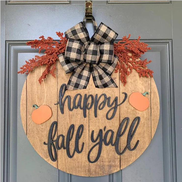 Rustikale willkommens wand dekoration