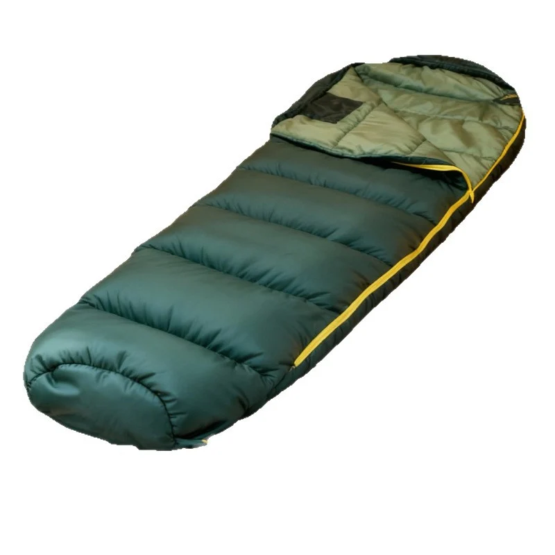 Bequemer Schlafsack mit integrierter Kapuze Skanto