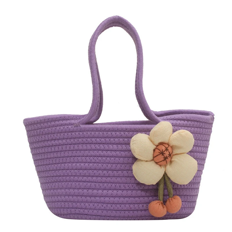 Dekorative Geflochtene Strohtasche Karnz