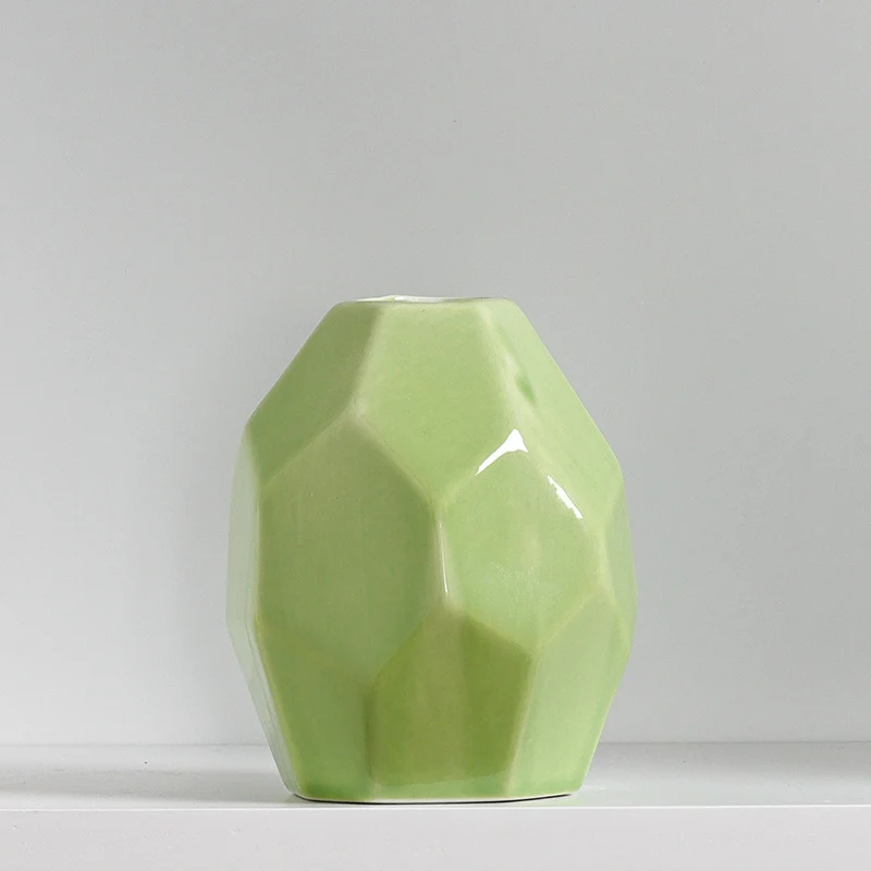 Geometrische Moderne Keramische Vase Brehn