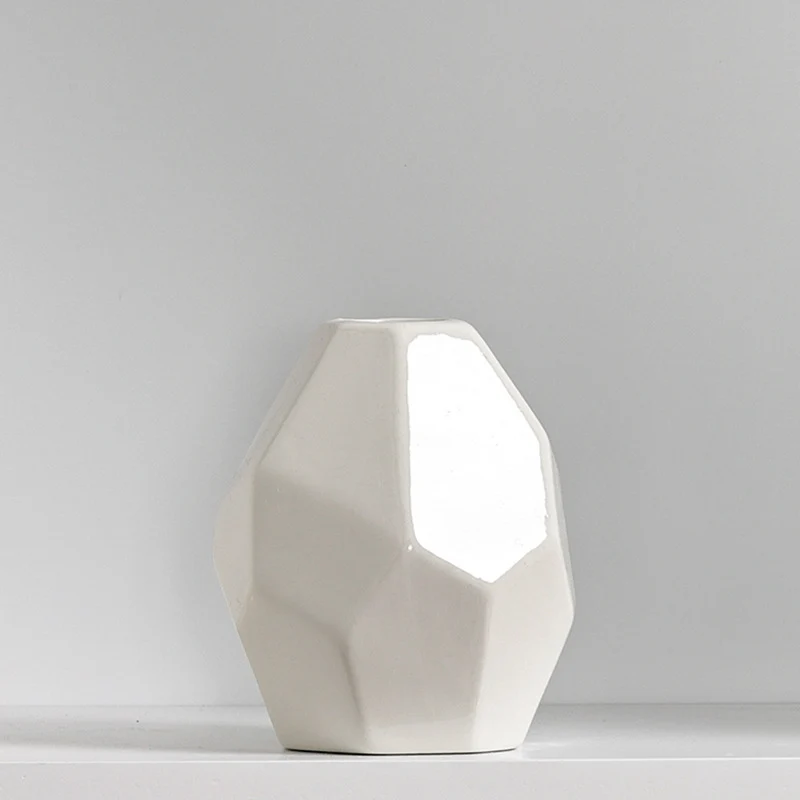 Geometrische Moderne Keramische Vase Brehn