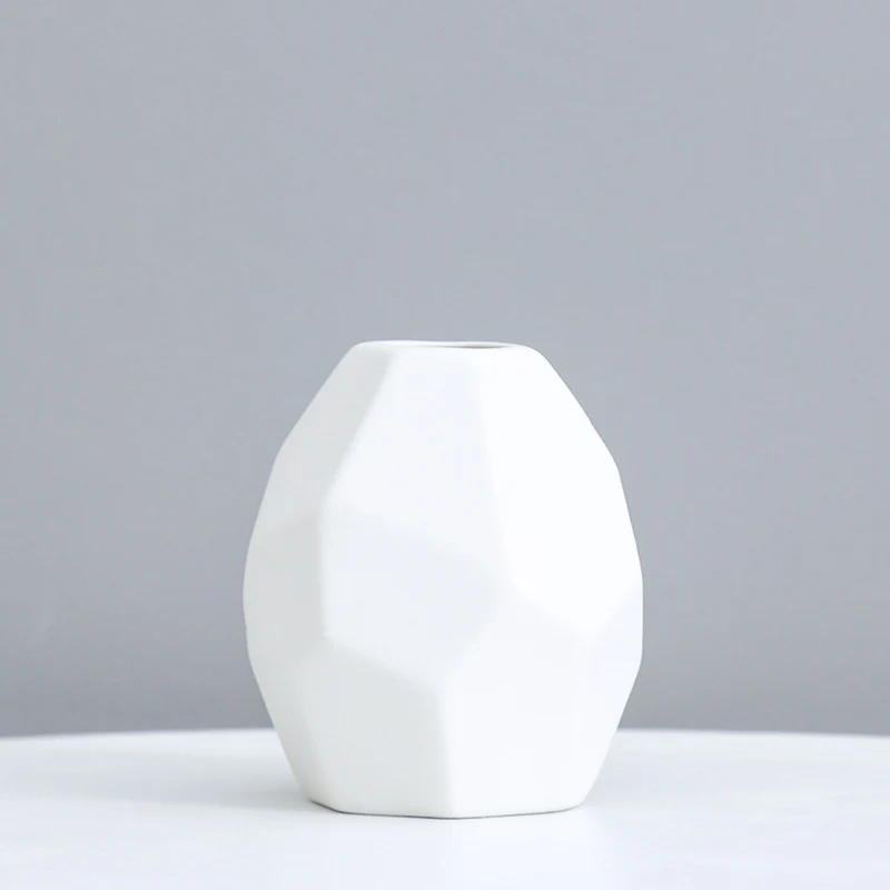 Geometrische dekorative Keramikvase Brehn