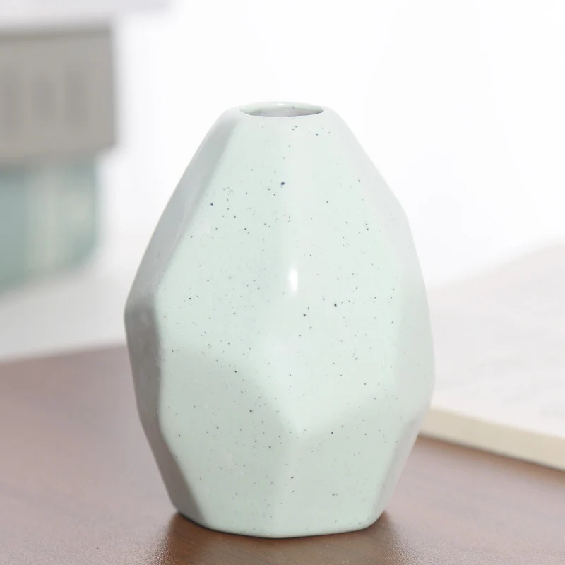 Geometrische Keramische Dekorative Vase Brehn