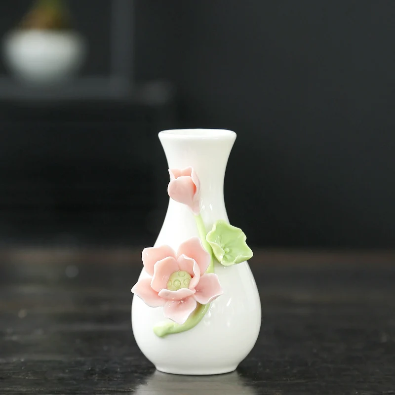 Florale Kunst Keramikvase Brehn