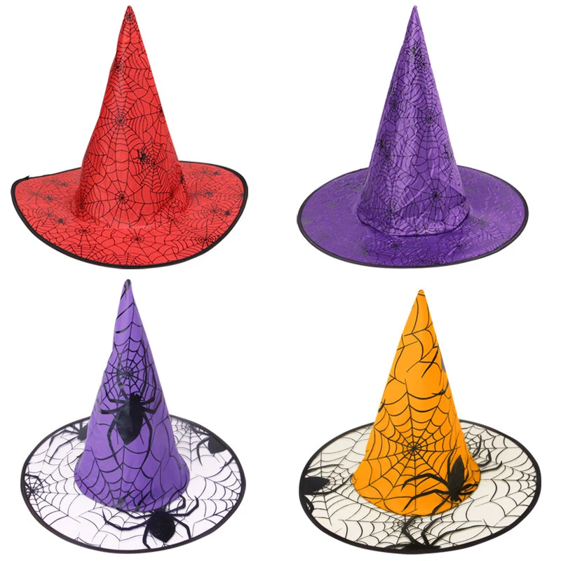 Halloween-Themen-Spinnennetz-Kostümhut