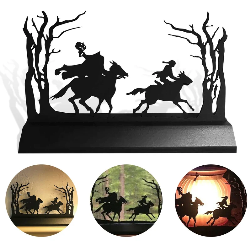 Dekoratives Metall-Silhouetten-Kunstwerk
