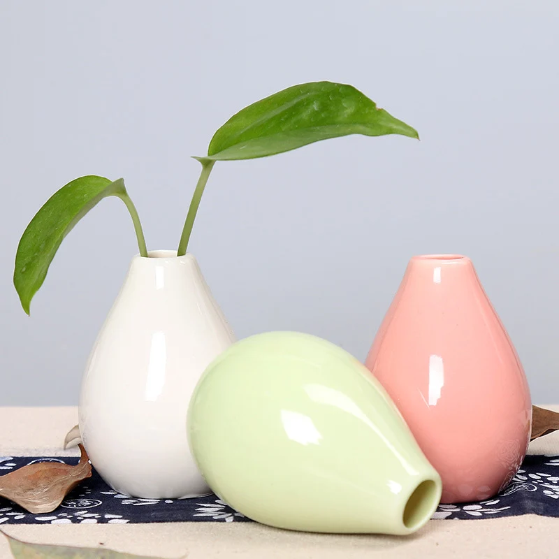 Elegante trichterförmige Keramikblumenvase Brehn