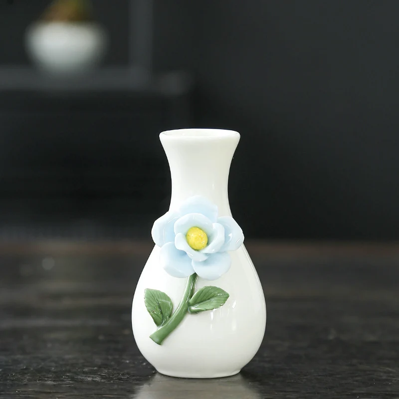 Elegante Florale Keramische Vase Brehn