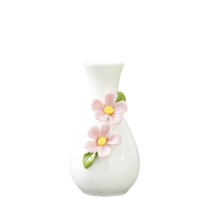 Elegante Florale Keramische Vase Brehn