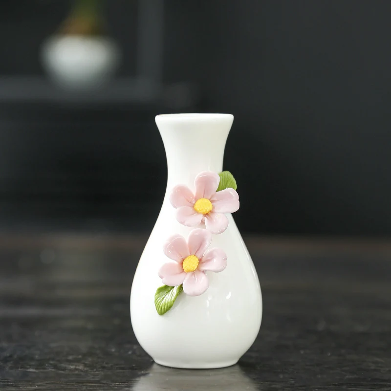 Elegante Florale Keramische Vase Brehn