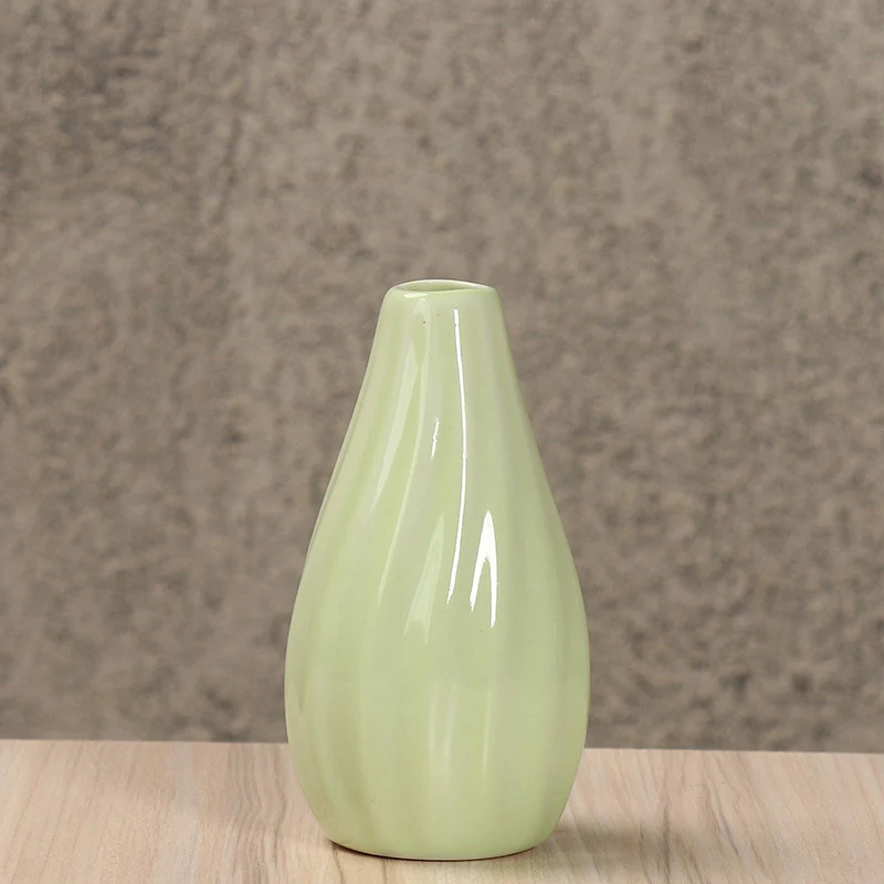 Elegante Keramik-Tropfenvase Brehn