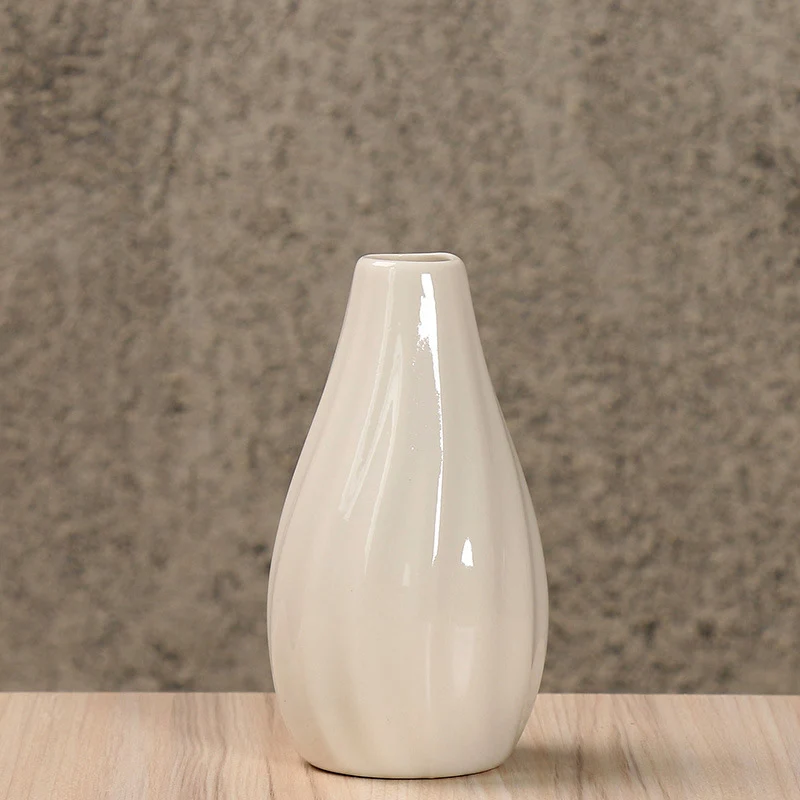 Elegante Keramik-Tropfenvase Brehn