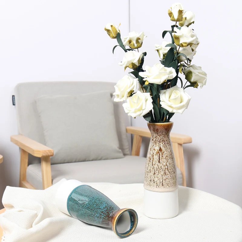 Elegante Keramikblumenvase Brehn