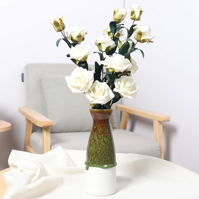 Elegante Keramikblumenvase Brehn