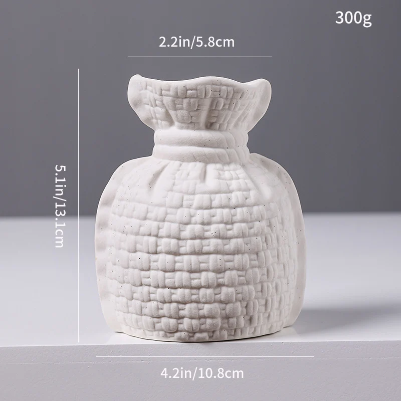 Geflochtene Textur Keramikvase Brehn