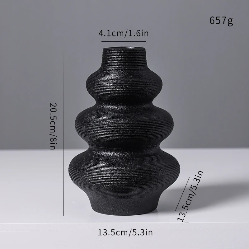 Strukturiert Modern Keramik Vase Brehn 1790368938